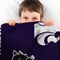 Sleep Squad Kansas State Wildcats Willie the Wildcat Mascot 60” x 80” Raschel Plush College Blanket